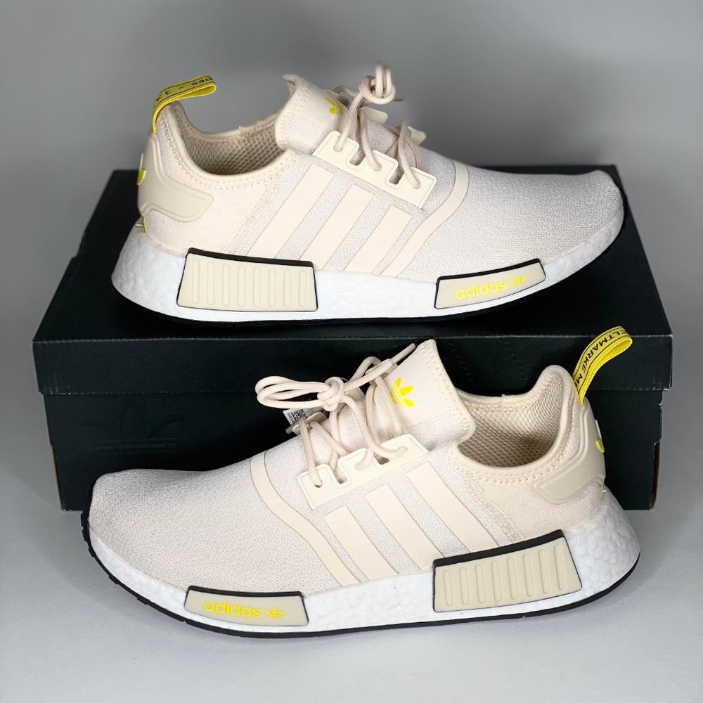 adidas NMD R1 Women's Sneaker Beige GZ9592 NEW - Picture 2 of 6